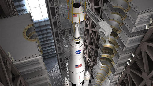 Space Launch System and Orion Spacecraft