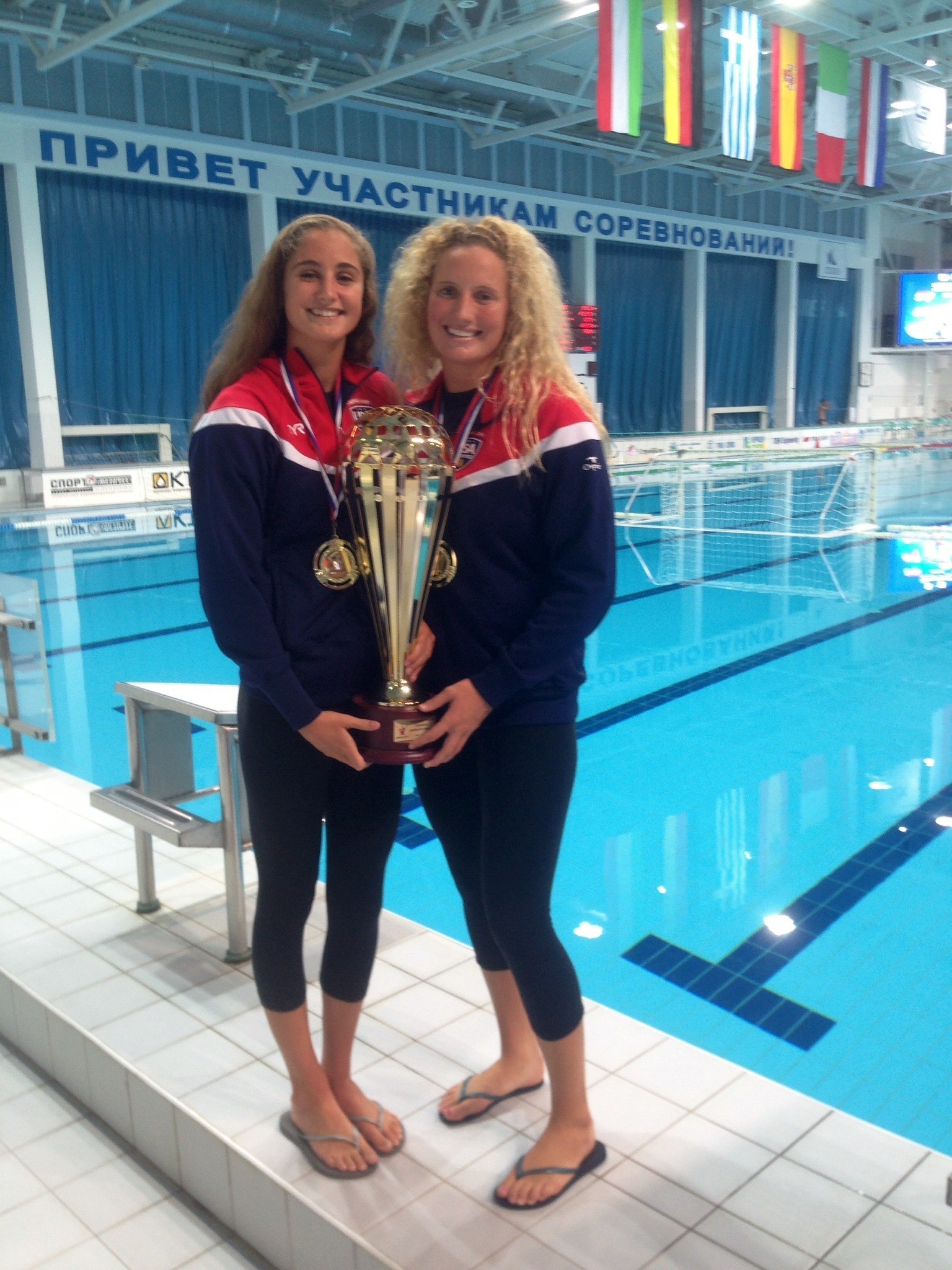 Gilchrist, Musselman win Kirishi Cup with US women's water polo team - Daily Pilot