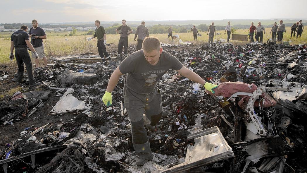 Downed airliner in Ukraine