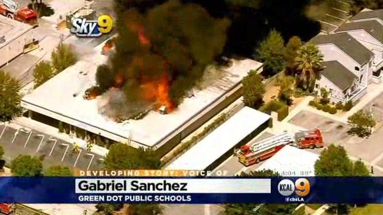 Charter High School Called Total Loss After Massive Fire