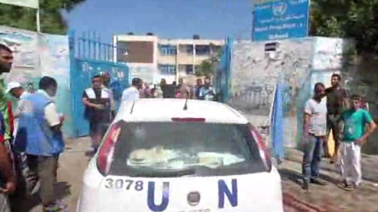 At least 10 killed in strike on UN school in Gaza
