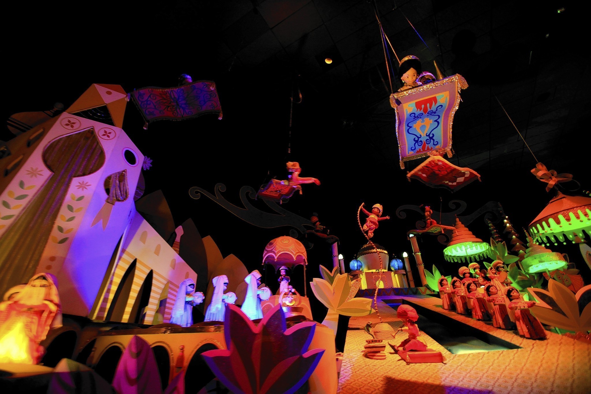 'It's a Small World' after all; iconic ride celebrates 50 years - LA Times
