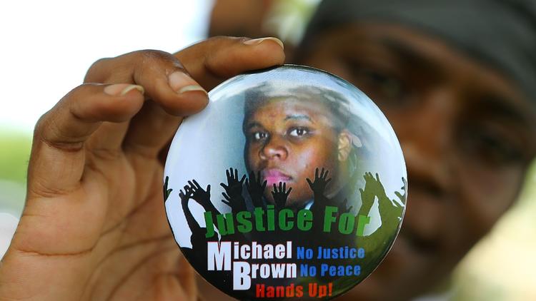 "Justice for Michael Brown"