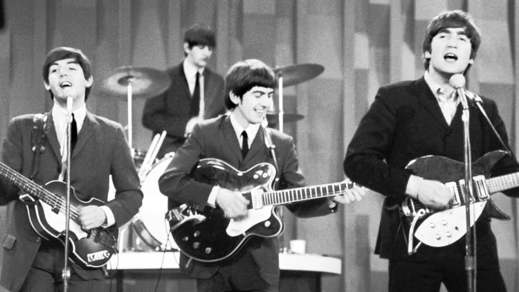 The Beatles on "The Ed Sullivan Show," 1964