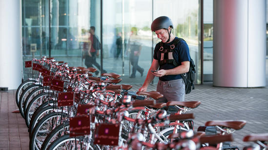 GM Implements Bike Share Program At Tech Center