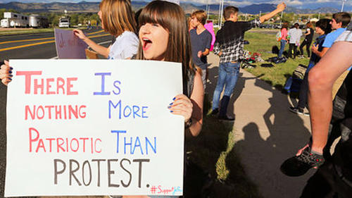 Student protests