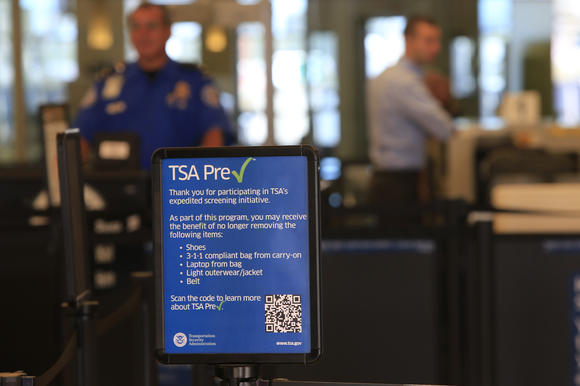 TSA PreCheck security lanes