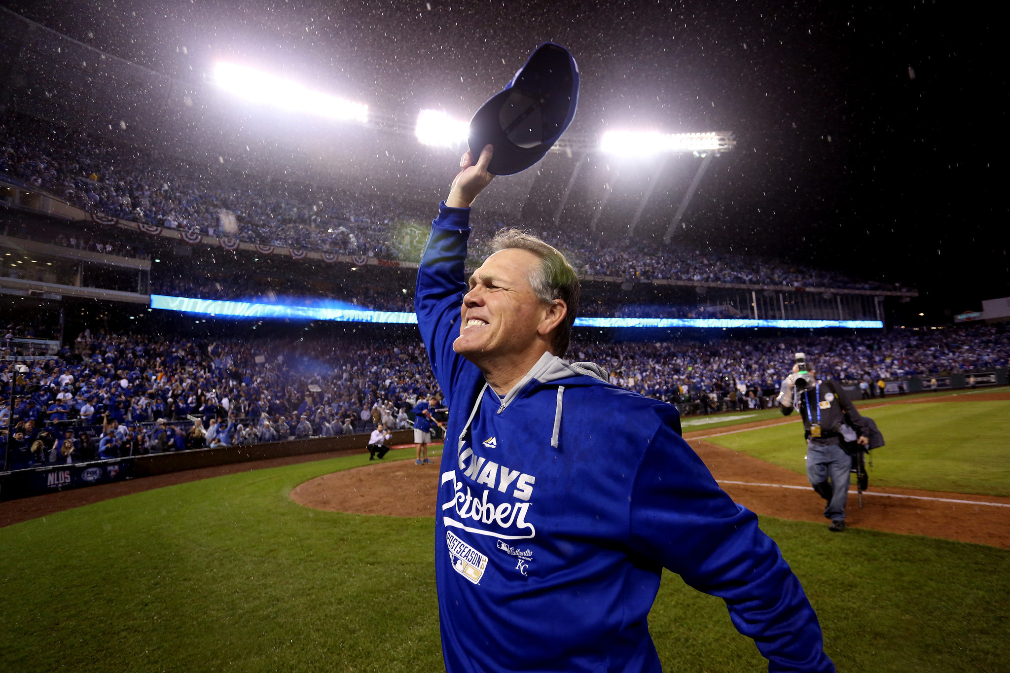 BEHIND ENEMY LINES   Royals manager Ned Yost enjoying first playoff run as manager