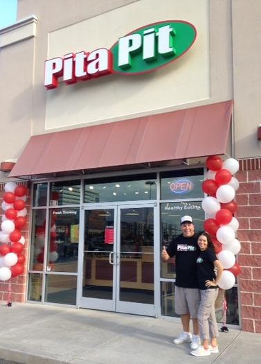 Anthony Rivera and his wife Tammy just opened a new Pita Pit in Virginia Beach at 300 Constitution Drive.