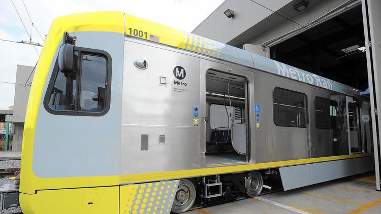 Gold and Expo Lines New Rail Cars