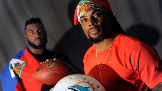 Haitian players on Dolphins