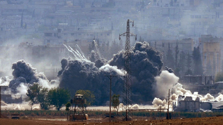 Kobani explosion