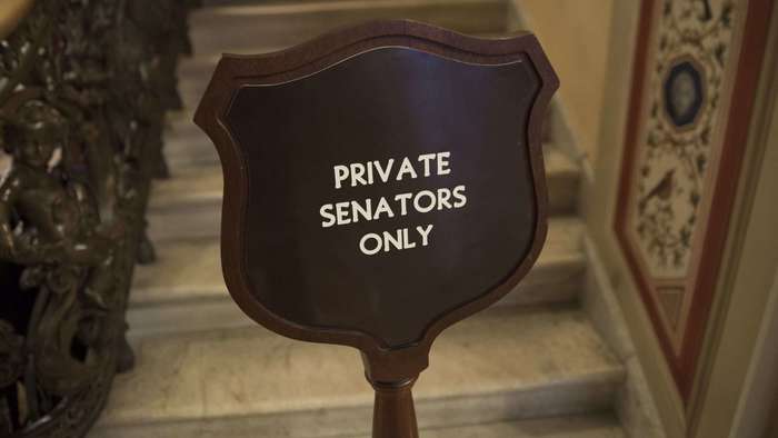 'Senators Only'
