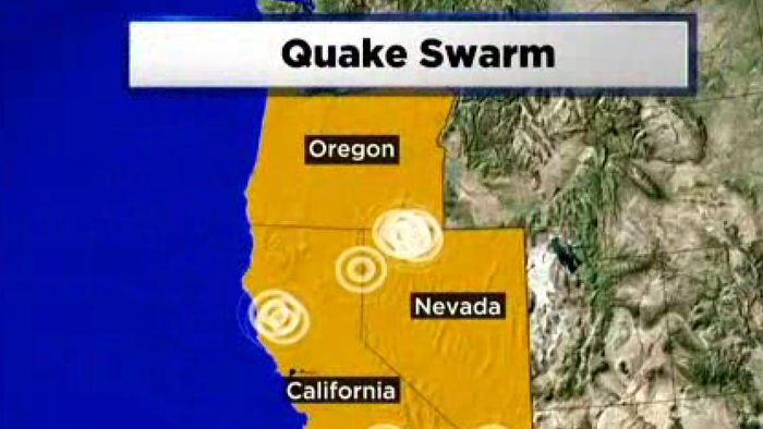 Northeast California dealing with swarm of earthquakes