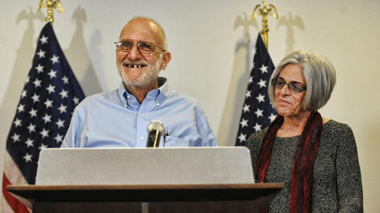 Alan Gross back in the US