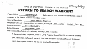 Search warrant details break in Los Angeles art theft case