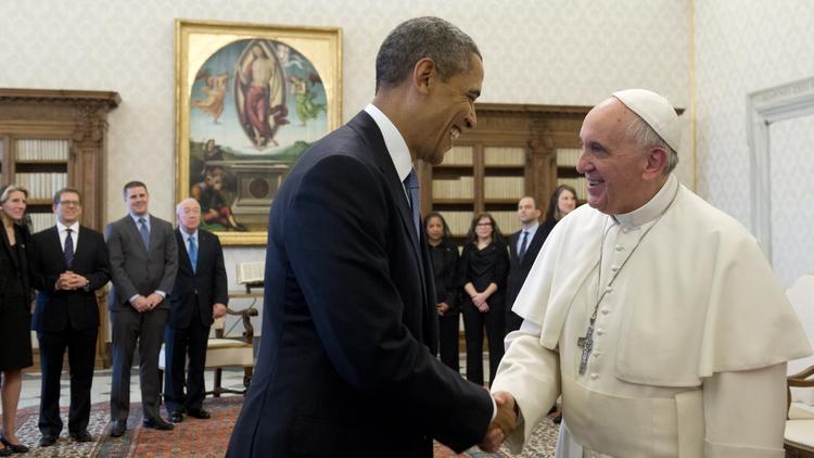 President Obama, Pope Francis