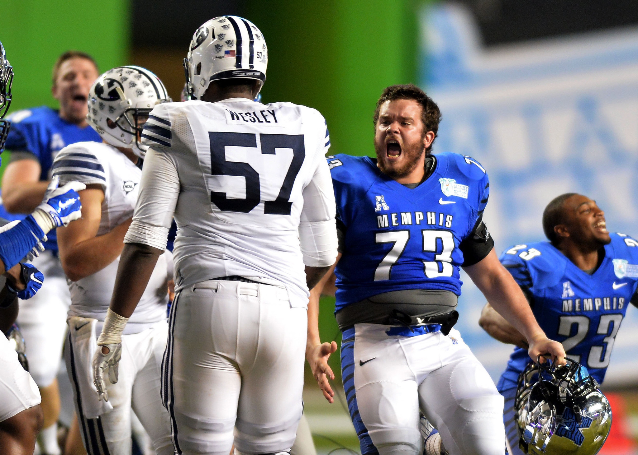Miami Beach Bowl ends in brawl, overshadowing Memphis ...