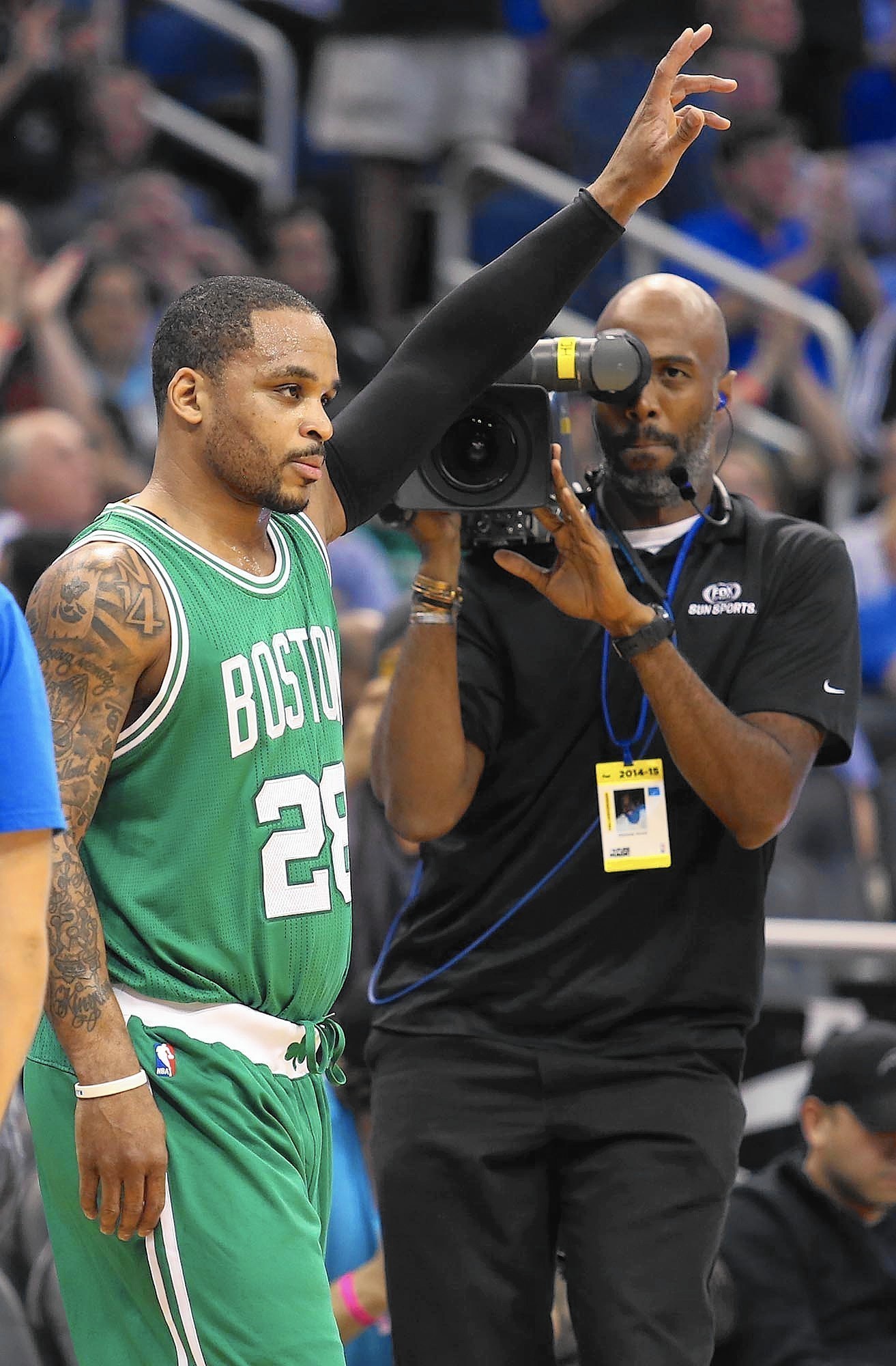 Jameer Nelson starts for the Celtics in his first regular-season game back in Orlando ...1313 x 2000