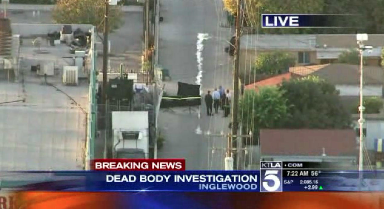 Body found on fire near Inglewood 7-Eleven - LA Times