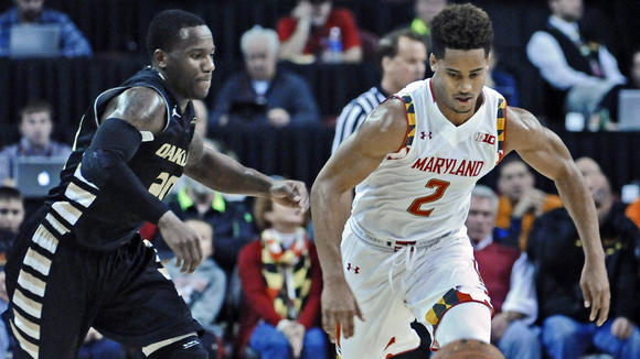 Oakland struggles against Maryland on the road, 72-56 580x326