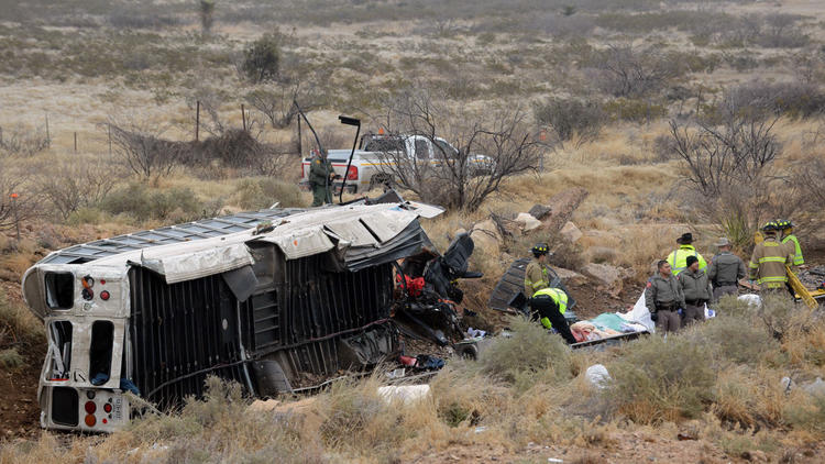 Texas Prison bus wreck