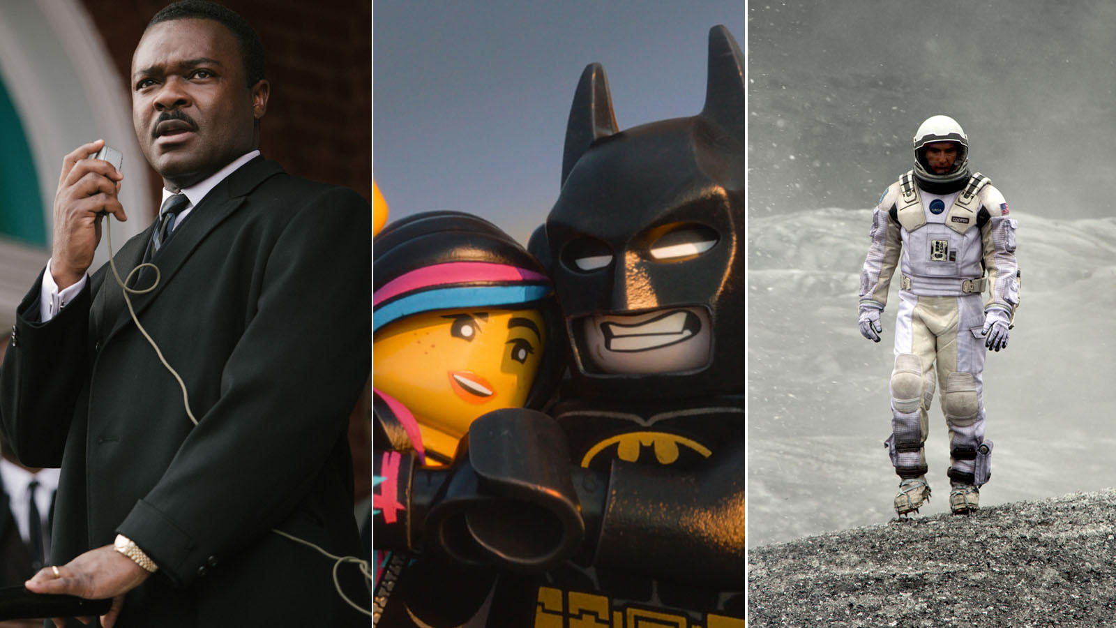 What are some movies nominated for the Academy Award in 2015?