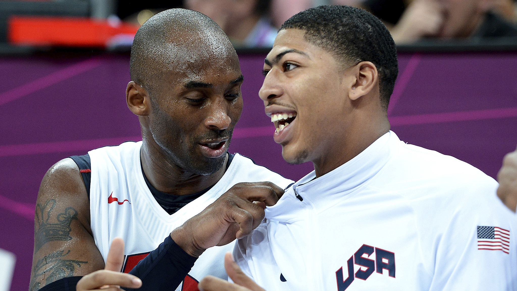 Anthony Davis says he loved working with Kobe Bryant on Olympic team