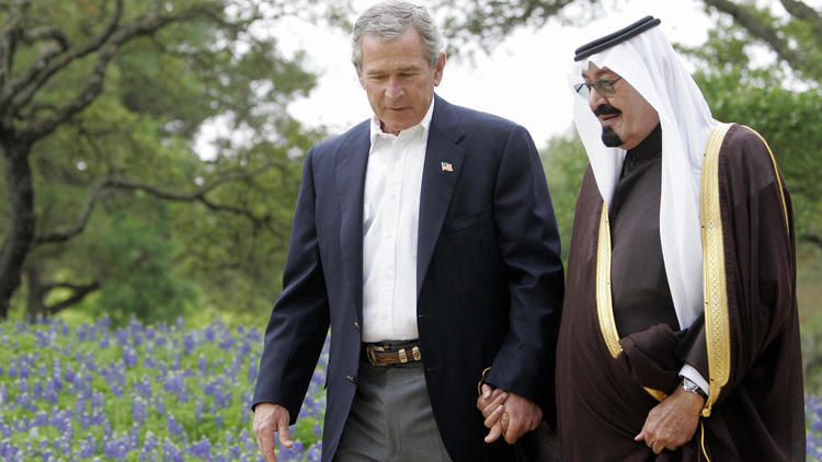 Abdullah and Bush