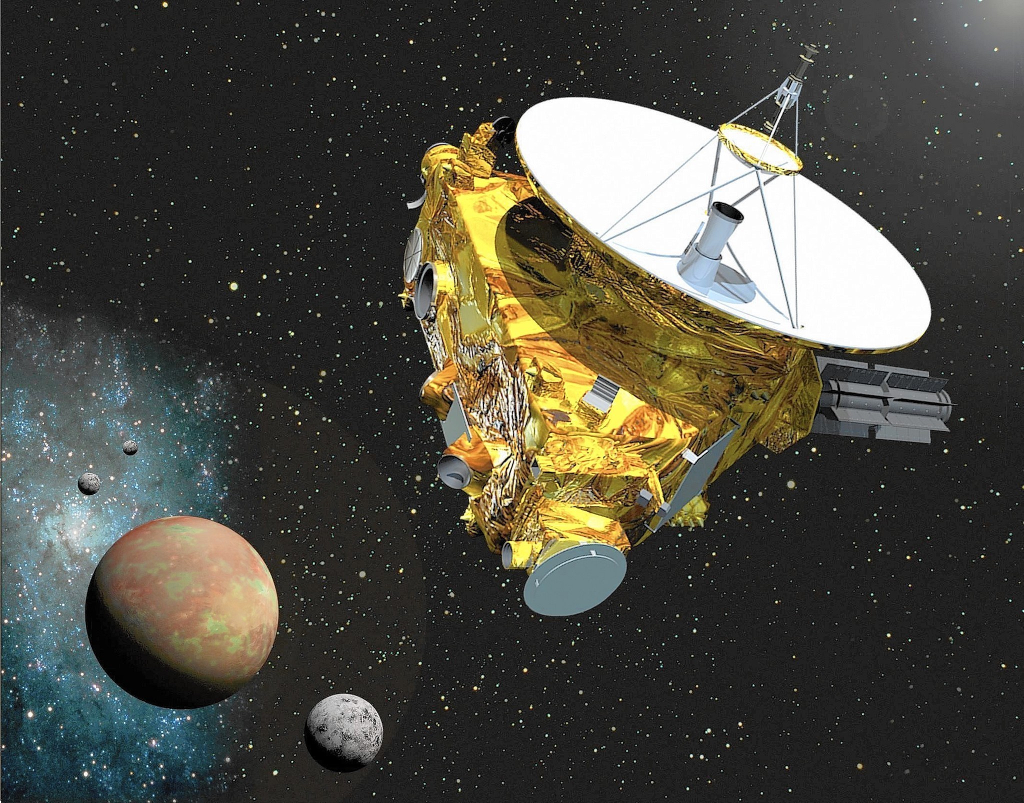 NASA's New Horizons spacecraft zooms in on Pluto
