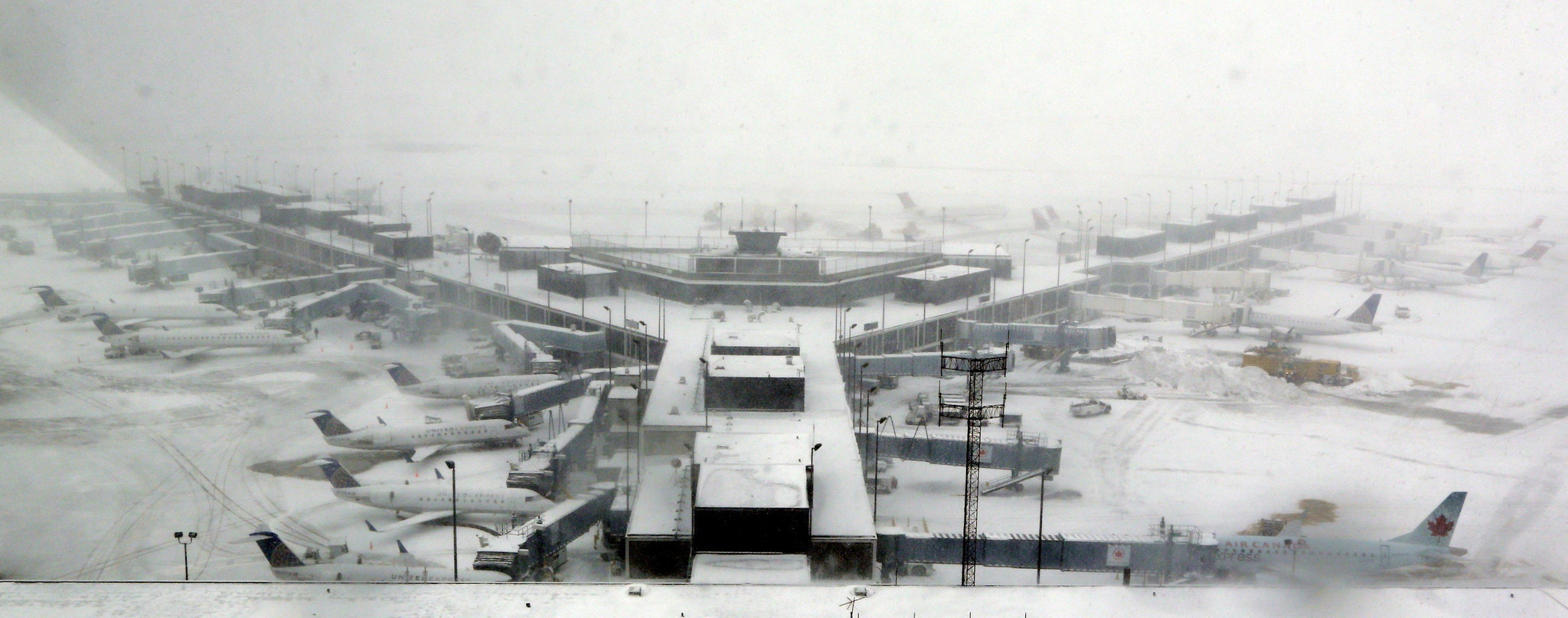 Resultado de imagen para Chicago airport snow