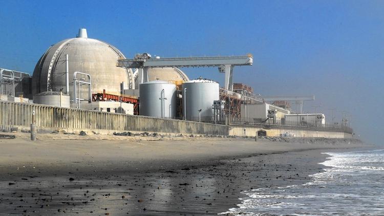 View of the San Onofre Nuclear Power Pla