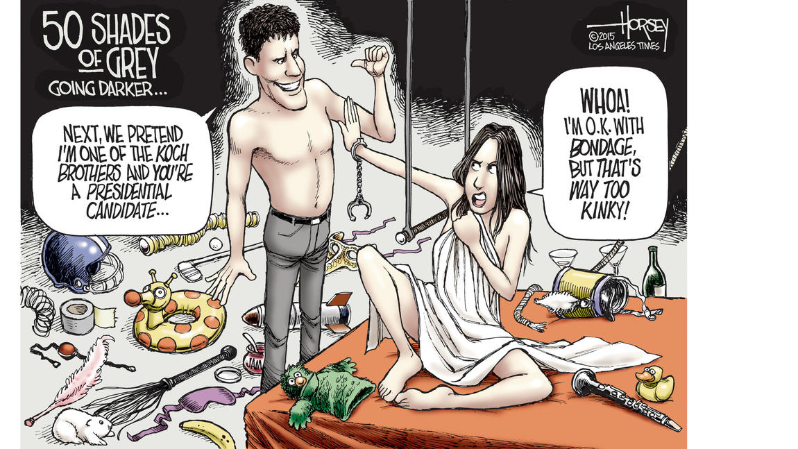 50 Shades of Grey not as kinky as the Koch brothers