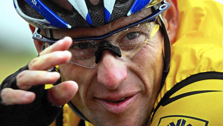 Photo: Lance Armstrong during the fifth stage of the 2004 Tour de France. (Joel Saget, AFP/ Getty Images). 