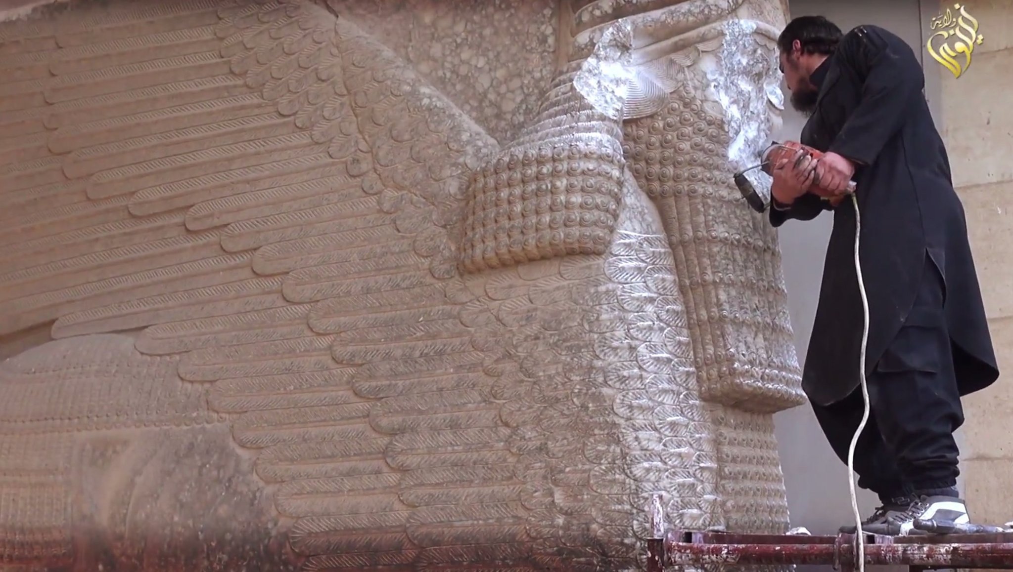ISIS has turned the destruction of ancient artifacts into.