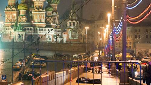 Boris Nemtsov, prominent Putin critic, is gunned down in Moscow.