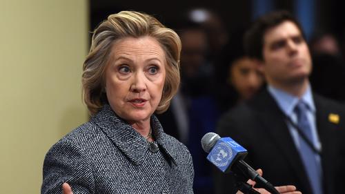 Hillary Clinton tries to end controversy over private email.