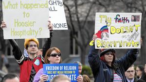 Backlash against religious freedom laws helps gay rights in Indiana, Arkansas