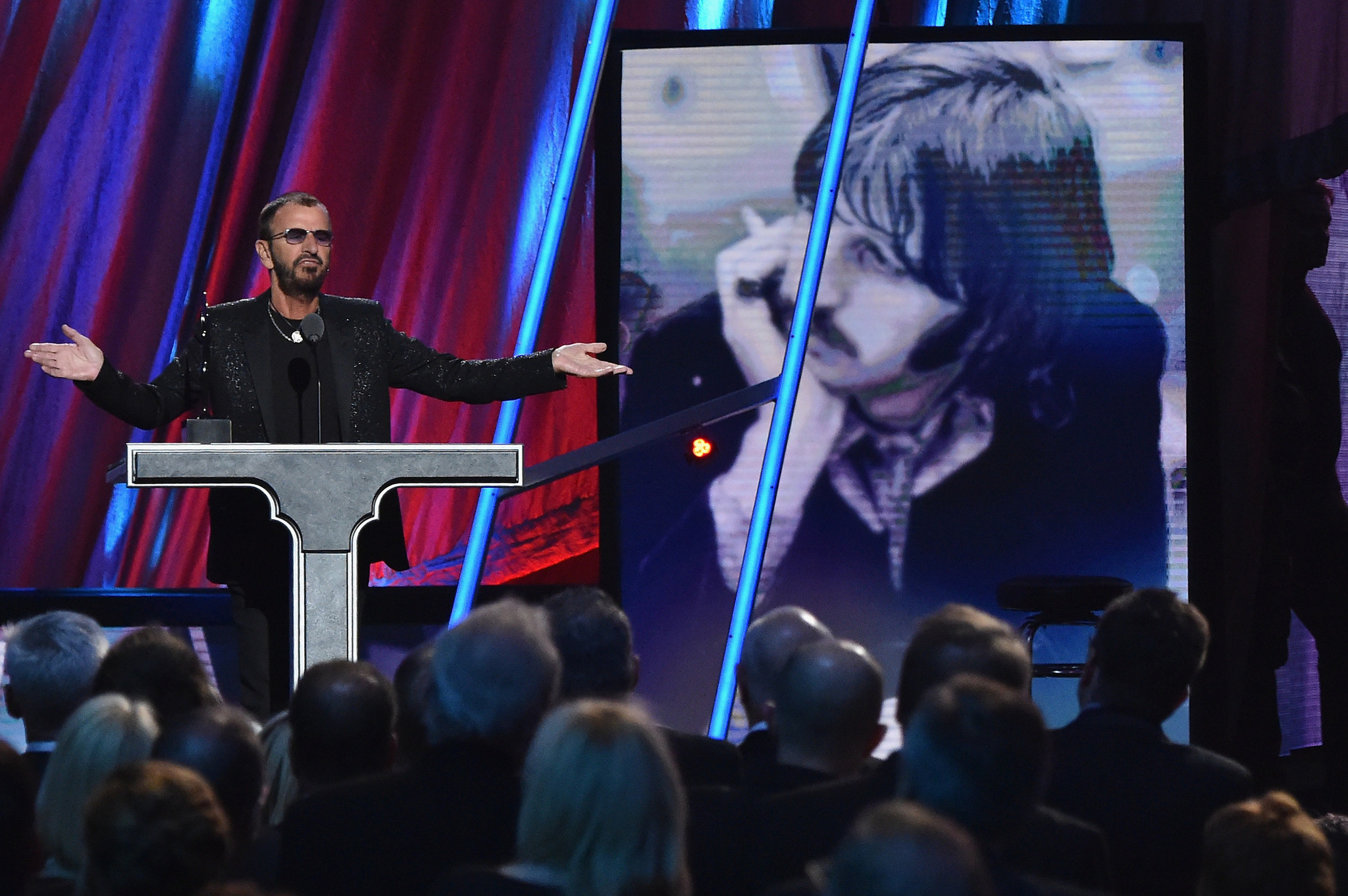 Rock Hall of Fame: Ringo Starr honored by Paul McCartney, plays with Green Day La-rockhall5-wre0028191686-20150417