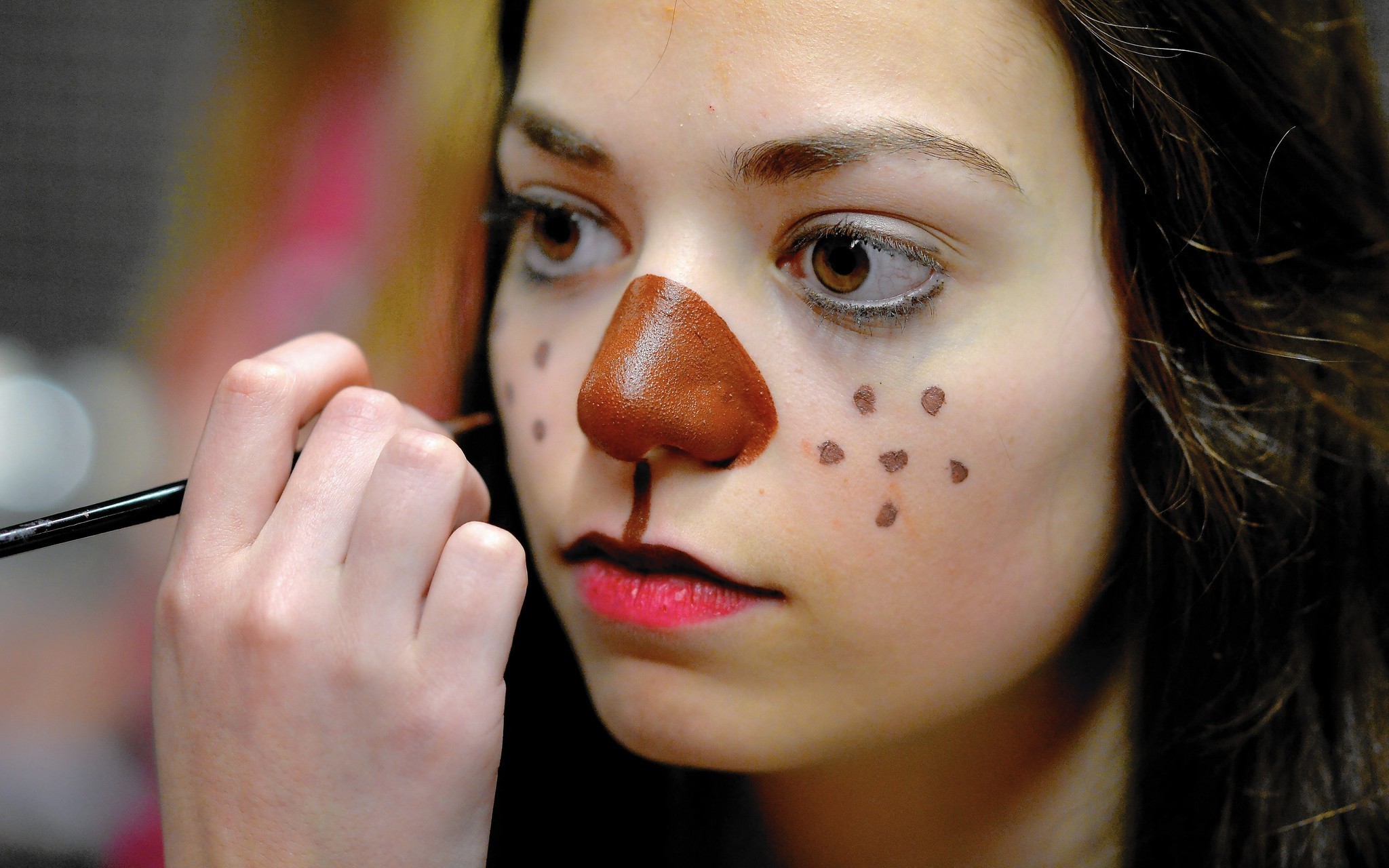 Makeup Turns Maine South Actors Mythical In Shrek The Musical