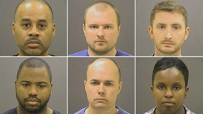 Grand jury indicts six Baltimore police officers in Freddie Grays.