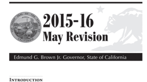 California Budget: Governor's 2015-16 May revision