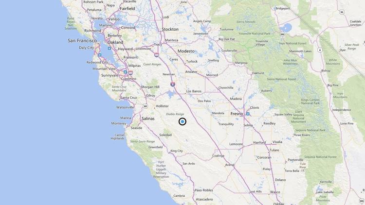 Earthquake: 4.0 quake strikes near South Dos Palos, Calif.
