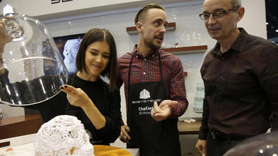 3D Systems, others show off taste for 3D food printing