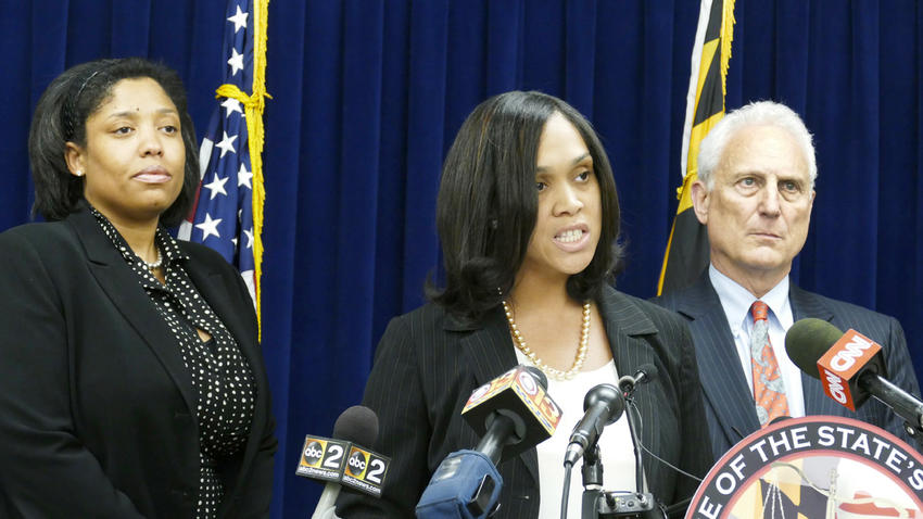 State's Attorney Mosby announces Grand Jury's decision