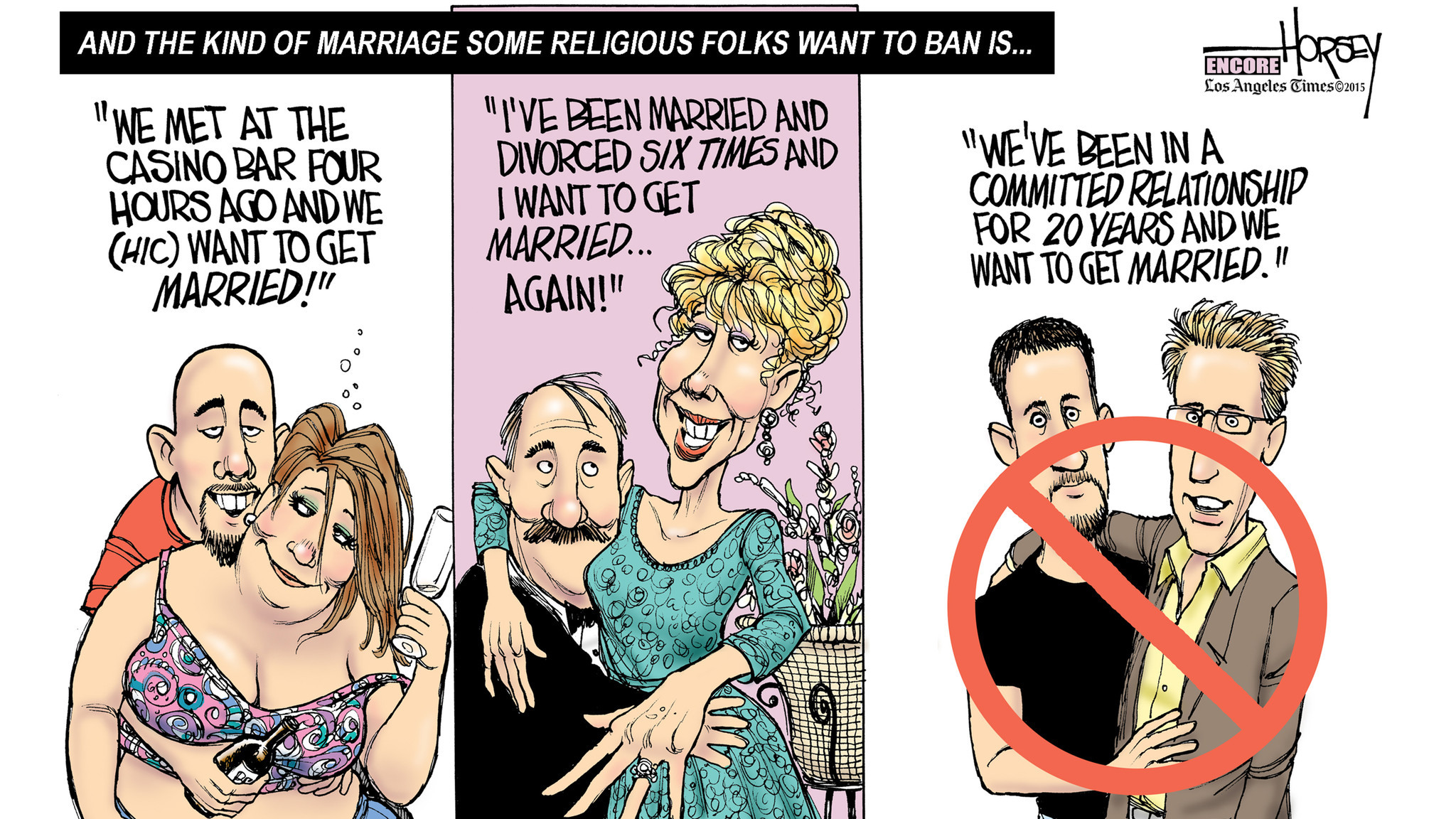 To Some Peoples Shock Same Sex Marriage Is Here To Stay La Times 