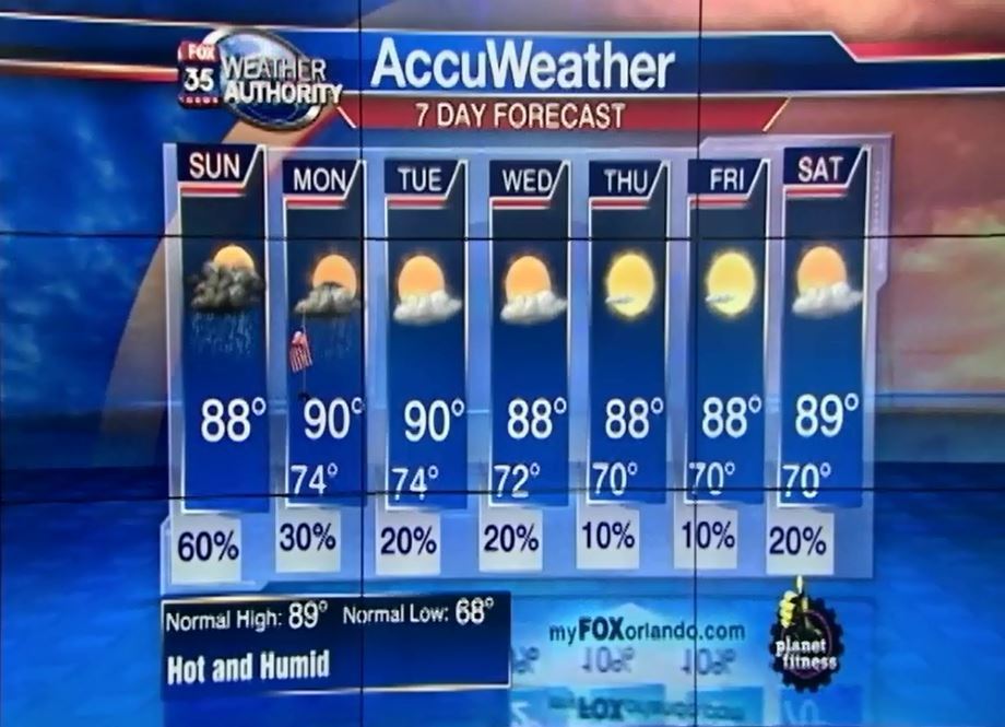 Orlando weather forecast for Sunday, May 24 Orlando Sentinel