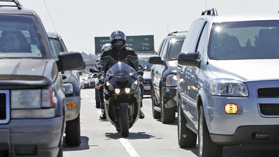 Legalize lane-splitting, with some caveats