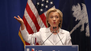 Hillary Clinton calls for action on gun control after Charleston shootings