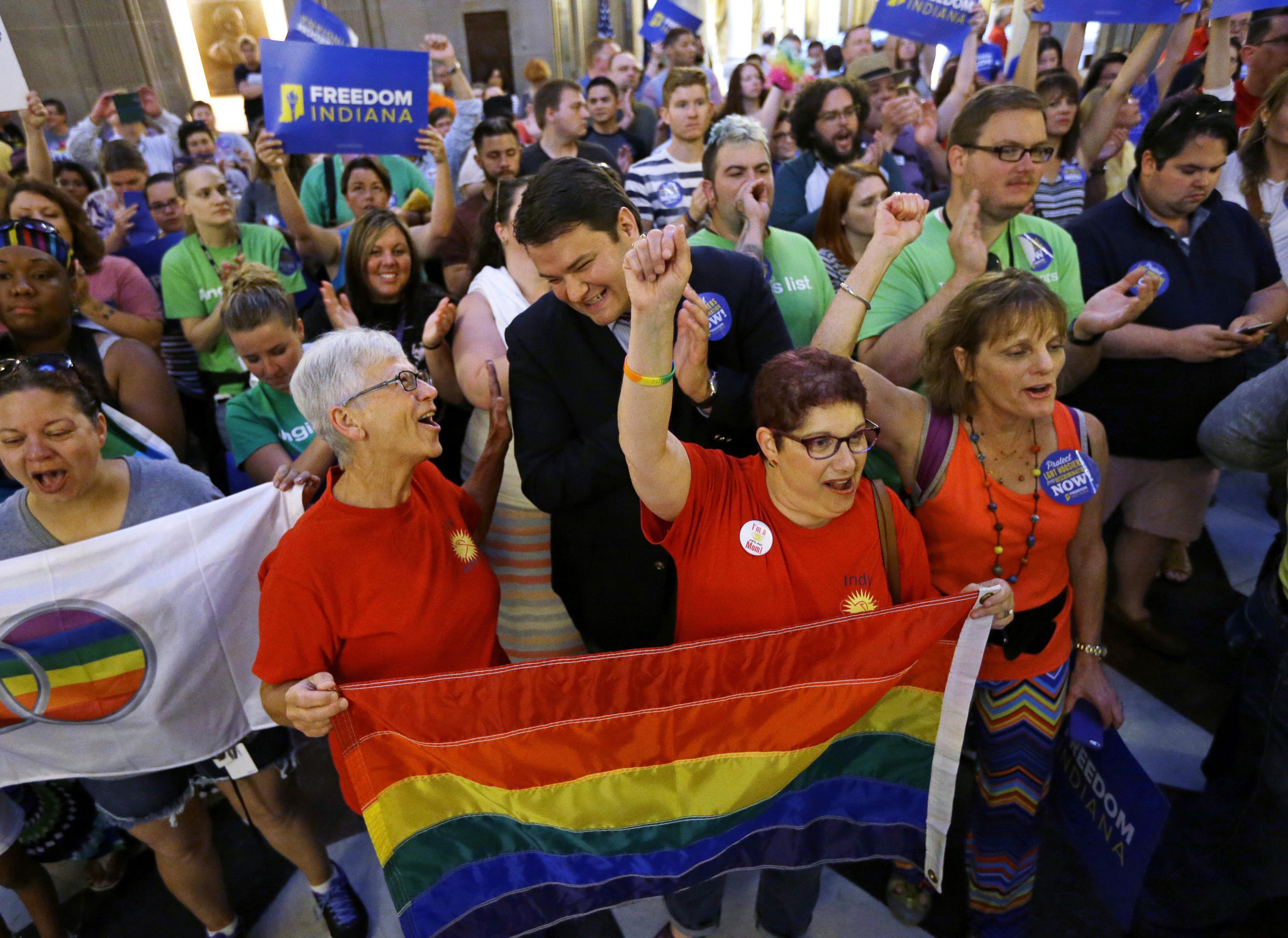 Indiana Groups Hail Gay Marriage Ruling Seek More Protections Post Tribune